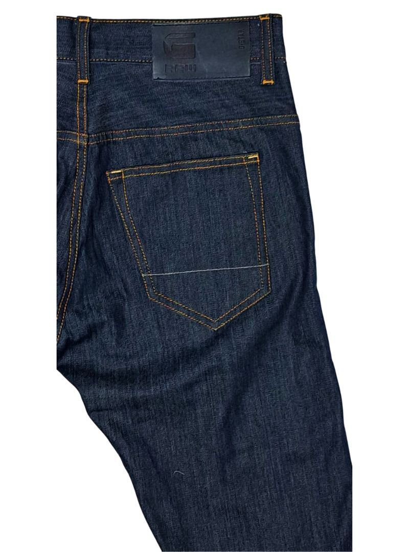 G Star Raw Denim Ladies Slim Fit Jean - Navy