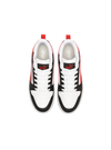 Puma Rebound V6 Lo Junior Sneaker - Red, Black & White