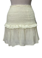 Forever 21 Ladies Smock Skirt - Beige/Cream