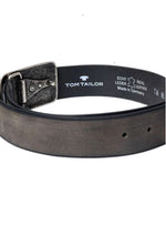 Tom Tailor Detailed Buckle Belt - Brown
