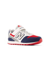 New Balance Kids YV996XE3 Sneaker - Navy/Red/White
