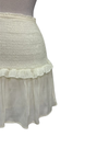 Forever 21 Ladies Smock Skirt - Beige/Cream