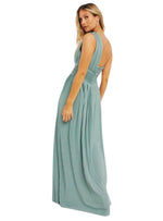SLEEVELESS ZIP DETAILED DRESS