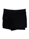 Inside Ladies Wrap Short - Black