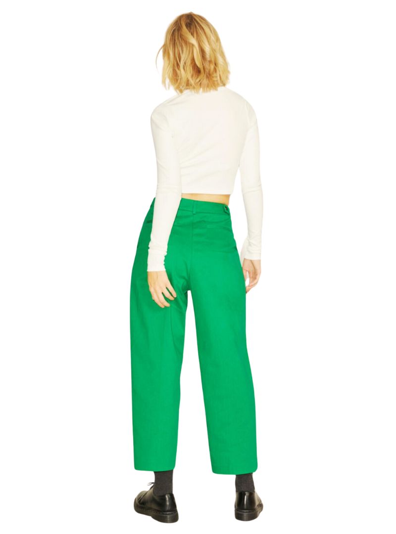 RELAXED HIGHWAIST CHINO PANTS