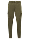 Mavi Mens Tapered Cargo Pants - Green