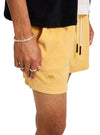 Oas Mens Terry Shorts - Peach