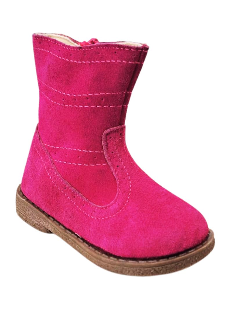 Kids Zip Up Ankle Boots