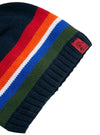 S.oliver Unisex Kids Stripe Knit Beanie - Navy