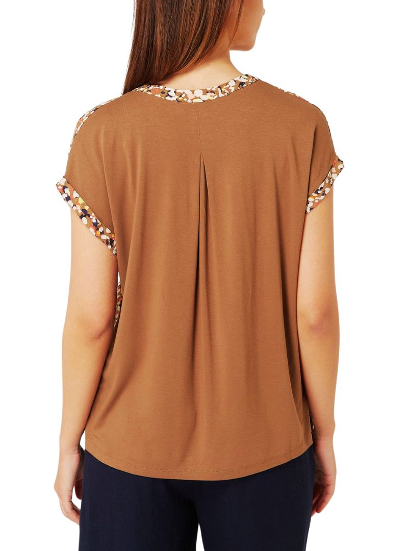 V NECK CASUAL BLOUSE