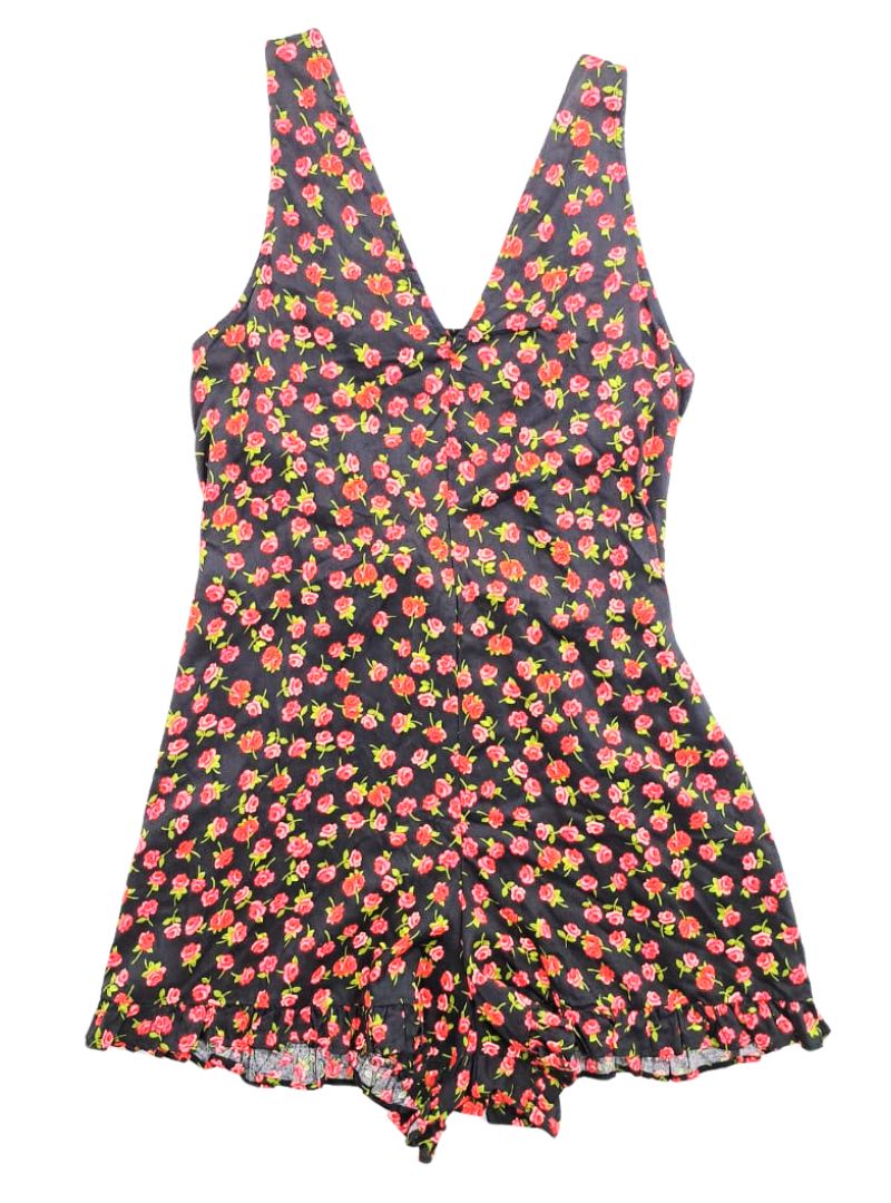 FLORAL PRINT JUMPSUIT