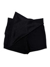 Inside Ladies Wrap Short - Black