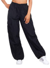 Only Ladies Parachute Cargo Pants - Black