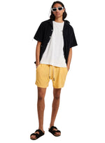 Oas Mens Terry Shorts - Peach