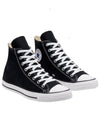 Converse  All Star Mens Ankle Sneaker - Black/White/Silver