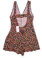 FLORAL PRINT JUMPSUIT