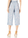 PRINTED CASUAL WIDE LEG PANTS