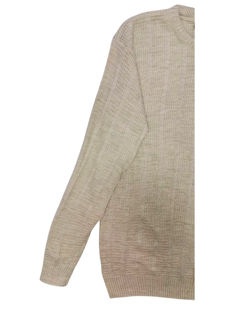 SVH Mens Knitted Pullover - Beige