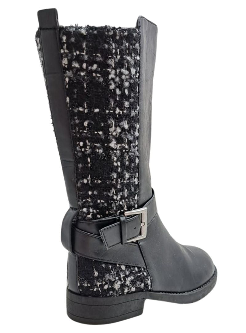 LONG DETAIL BUCKLE BOOT
