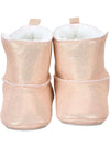 SLIP ON GLITTER BABY BOOTS