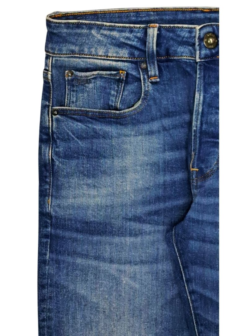 G Star Raw Denim Ladies Slim Fit Jean - Blue