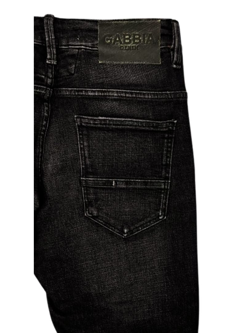 Gabbia Denim Mens Basic Jeans - Black