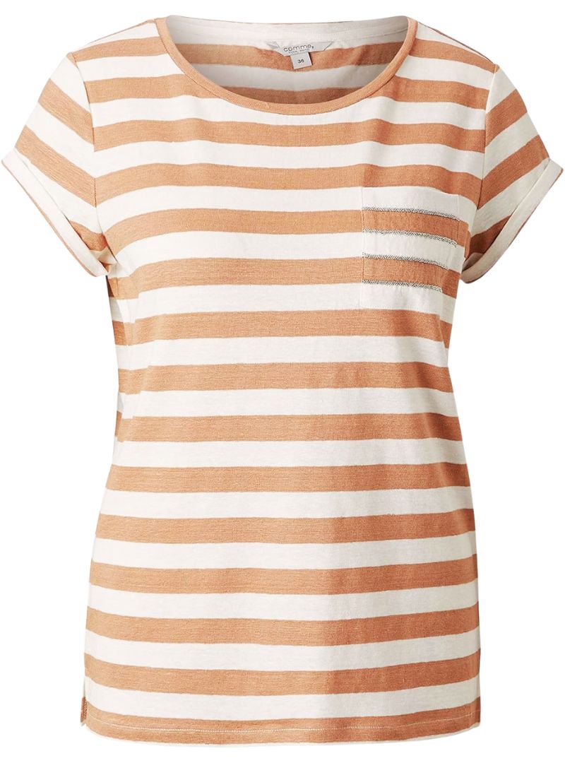 STRIPED CASUAL TEE