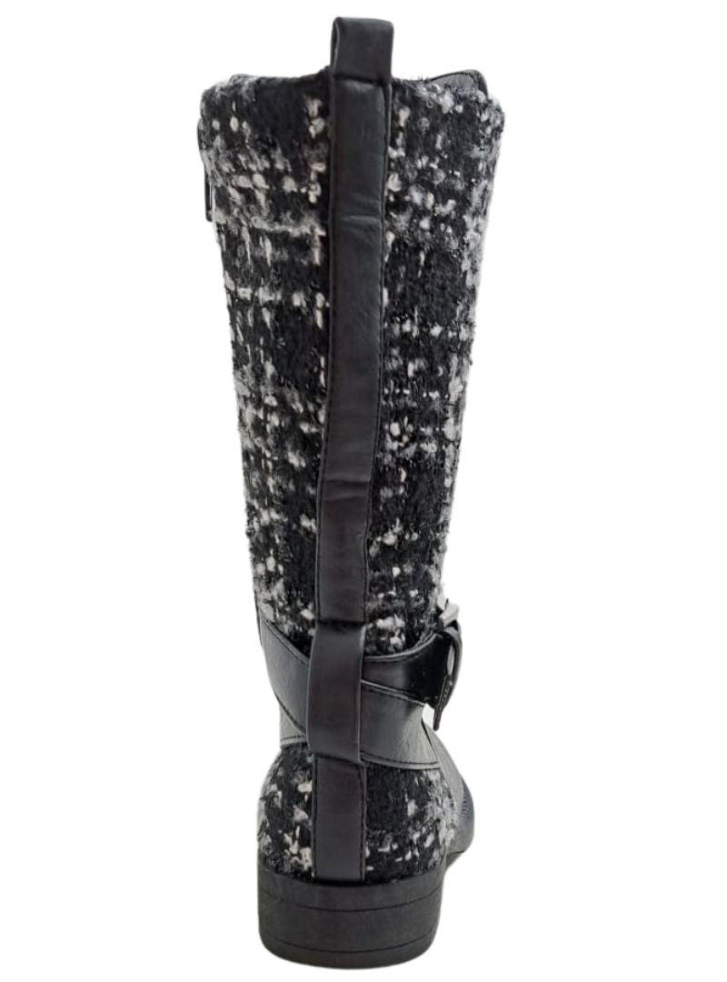 LONG DETAIL BUCKLE BOOT