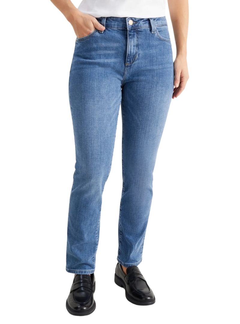 RETRO HIGH WAIST STRAIGHT JEAN