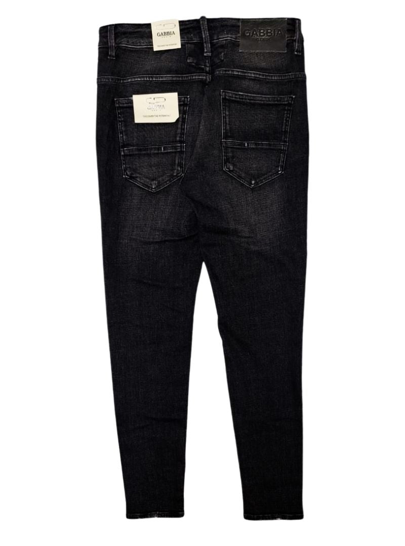 Gabbia Denim Mens Basic Jeans - Black