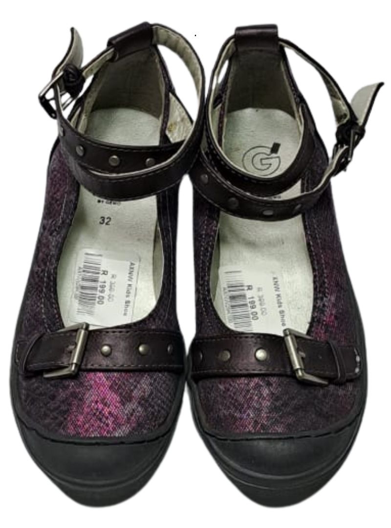 Gemo Kids Buckle Detail Shoe - Purple