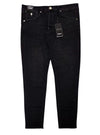Gabbia Denim Mens Basic Fade Jeans - Black