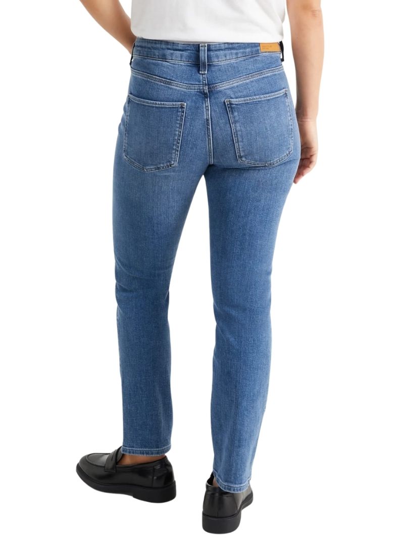 RETRO HIGH WAIST STRAIGHT JEAN