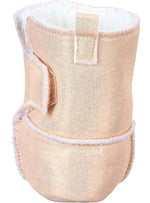 SLIP ON GLITTER BABY BOOTS