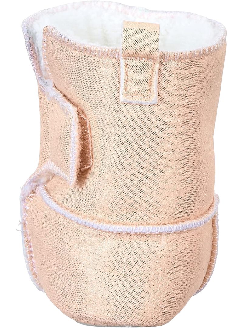 SLIP ON GLITTER BABY BOOTS