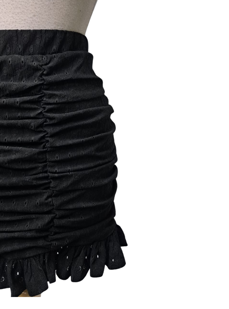 Cropp Ladies Ruched Skirt - Black
