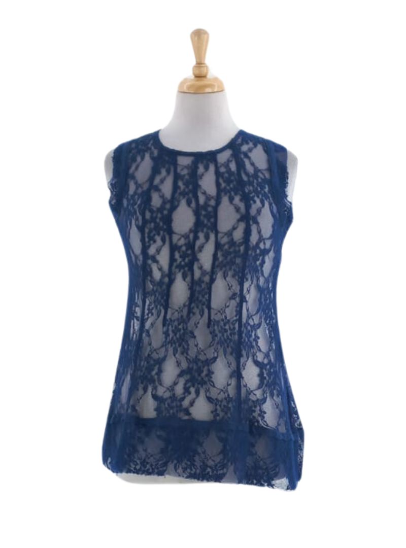 DETAILED LACE MESH TOP