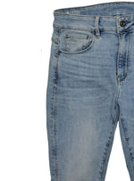 G-Star Raw Ladies Deconst Mid Straight Jean - Blue