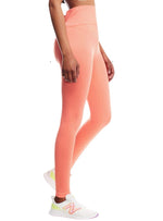 Forever 21 Ladies High Rise Legging - Peach/Grey
