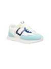 Urbanart Ladies Belleyna 3 Faux Nubuck / Faux Wax Sneaker - Blue