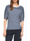 STRIPED DETAILED TSHIRT