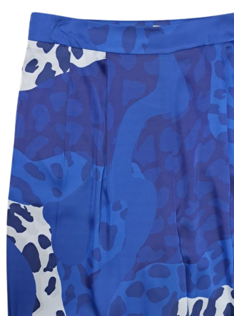 Vanessa Gounden Ladies Kiko Formal Pants - Blue/White
