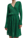 Reserved Ladies Check Pleated Dress - Green