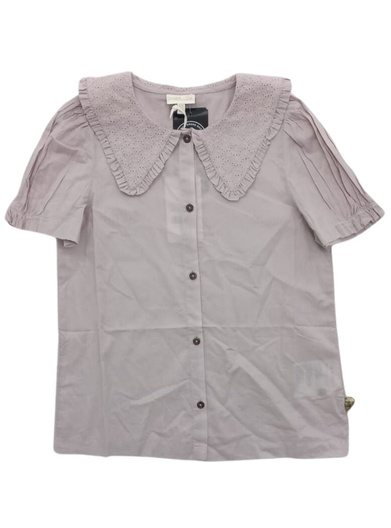 BUTTON UP BABY DOLL SHIRT