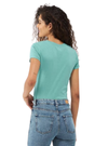 Terranova Ladies Kentucky T-shirt - Turquoise