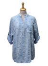 Made In Italy Valkyrie Top - Blue