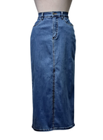 Rainbow Ladies Denim Skirt - Blue