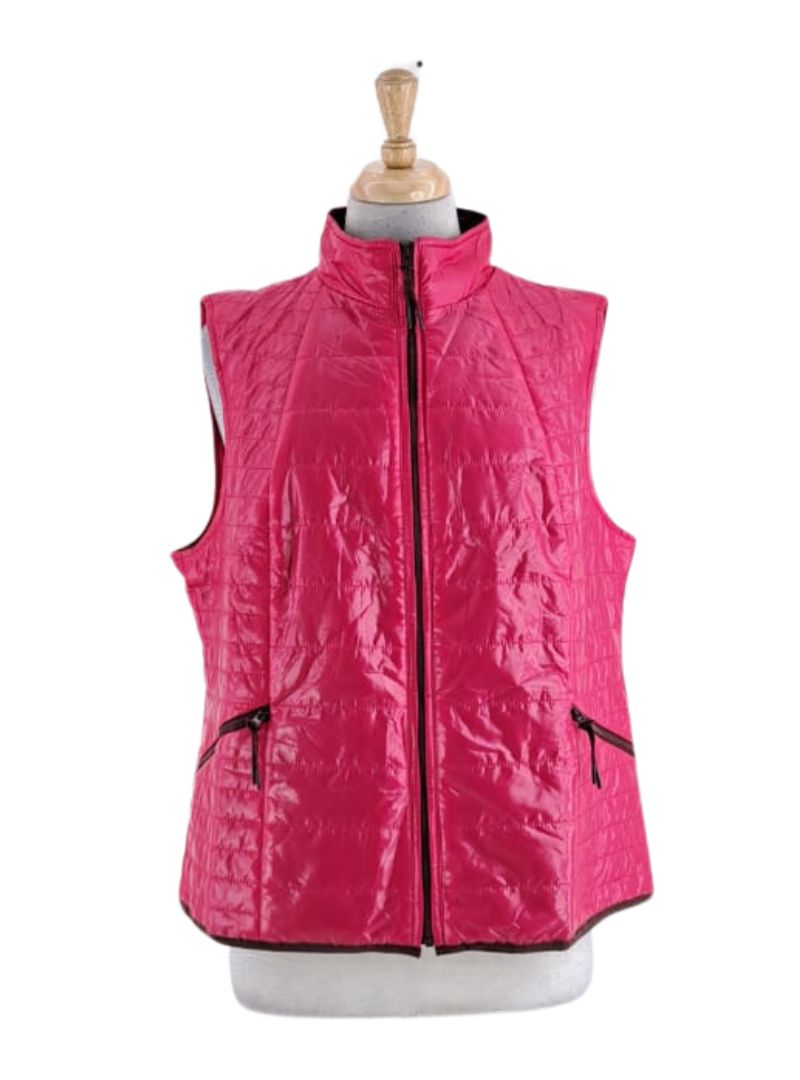 DETAILED ZIP UP BODY WARMER