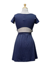 Inside Ladies Polka Dot dress - Navy