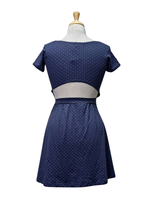 Inside Ladies Polka Dot dress - Navy